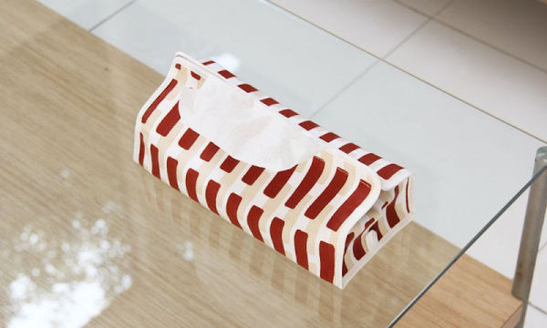 Tissue Case Cover SIENA Brick Sand Shadow