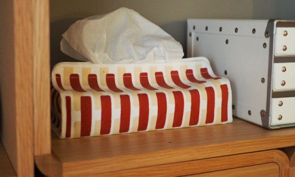Tissue Case Cover SIENA Brick Sand Shadow