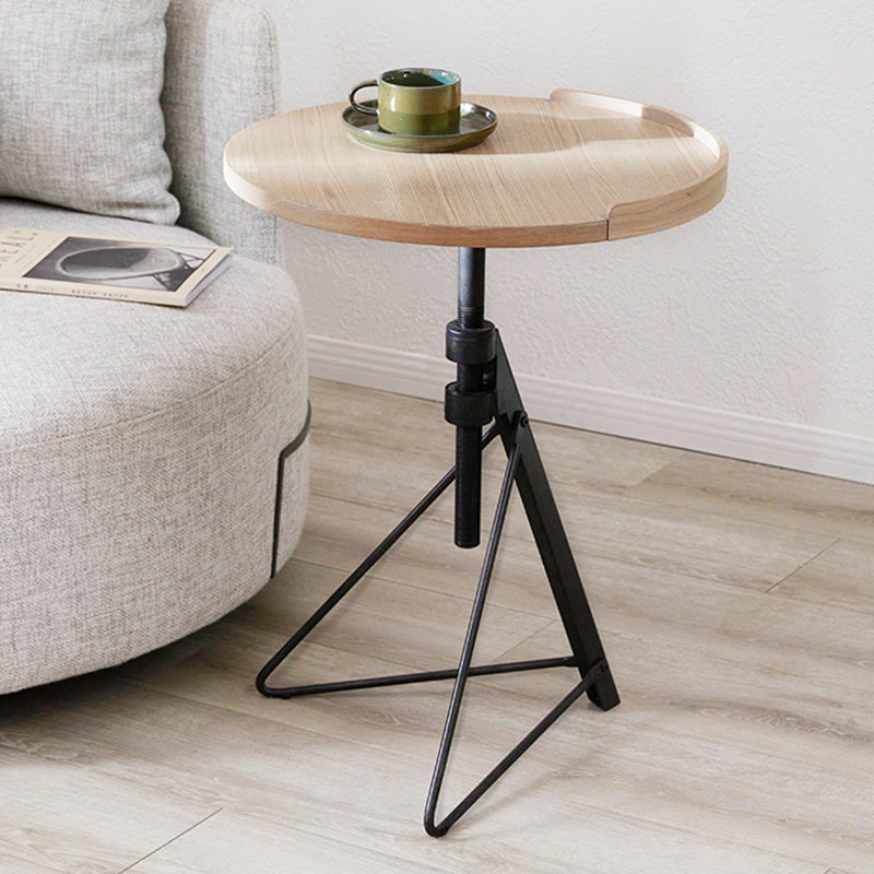 Adjustable angle round table