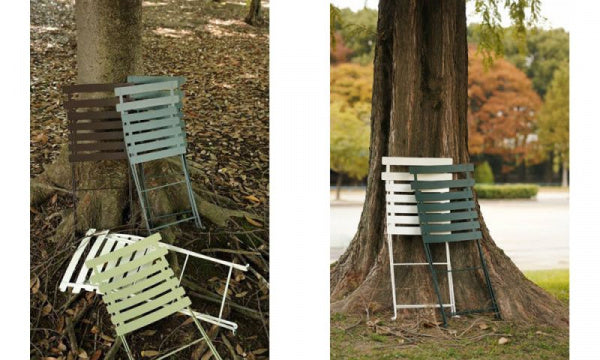 BISTRO METAL CHAIR ホワイト