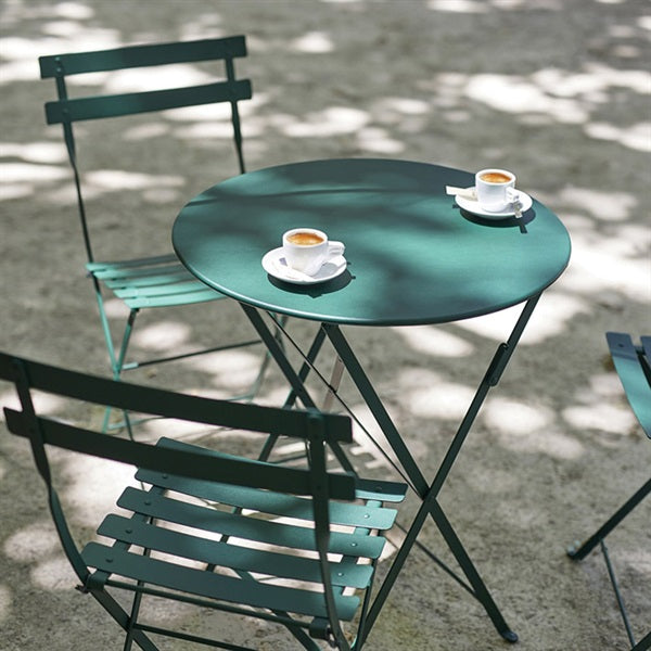 Set of 2 BISTRO METAL CHAIRS