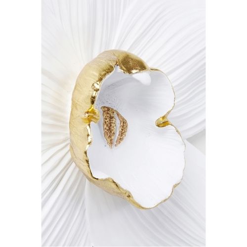 69163 Wall Decoration Orchid White 54cm