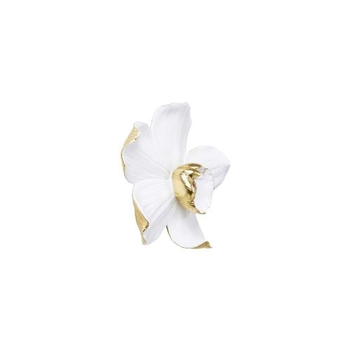 69265 Wall Decoration Orchid White 24×25cm