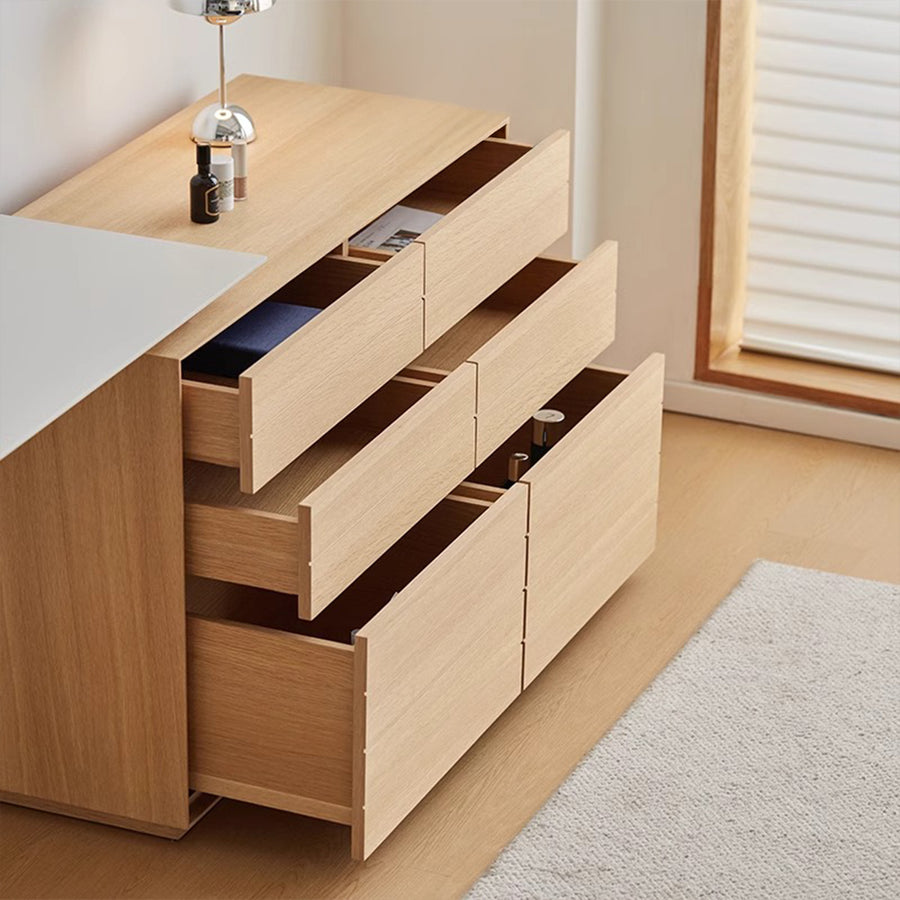 Wooden dresser table
