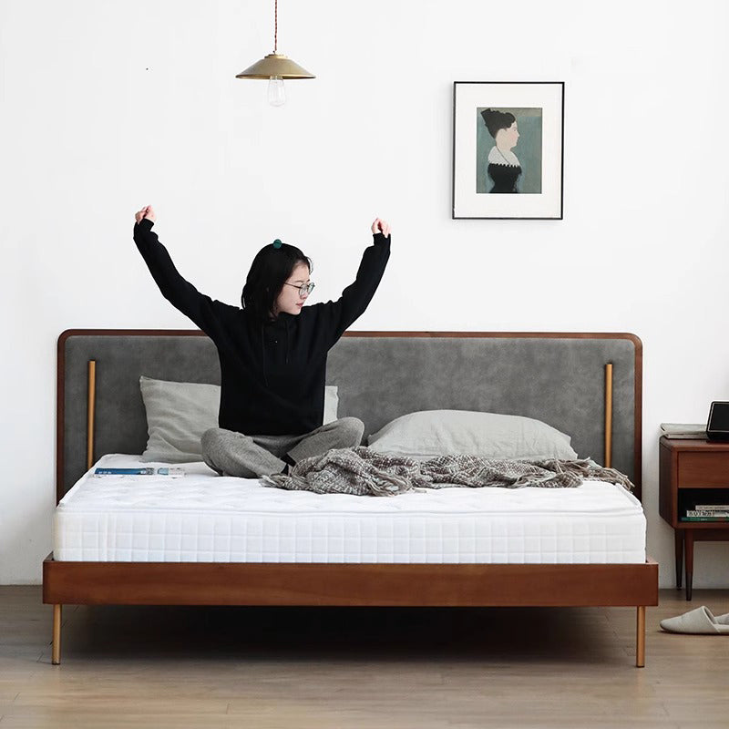 Natural reversible mattress