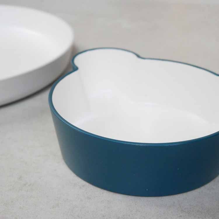 Kids Dish Bowl Bear Small Navy