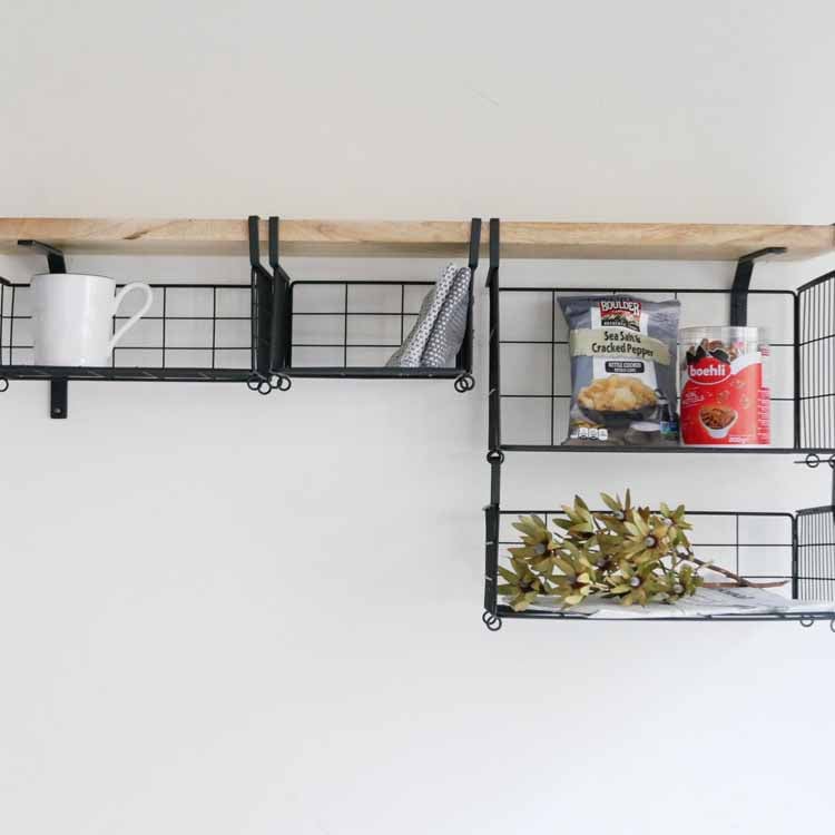Hanging Basket Black L