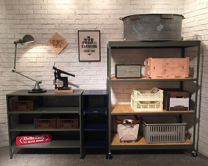 ALLEN Steel Shelf Small KHAKI アレンスチールシェルフスモール カーキ