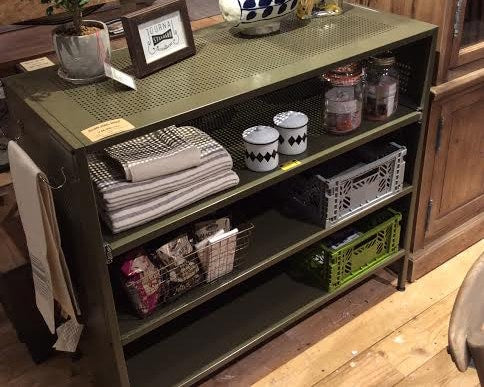 ALLEN Steel Shelf KHAKI アレンスチールシェルフ カーキ