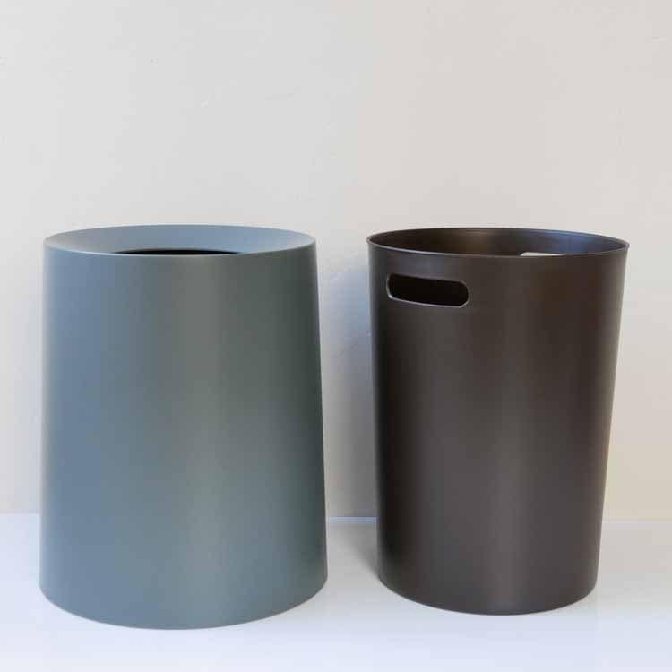 TUBELOR HOMME Round Dustbin, Blue Gray