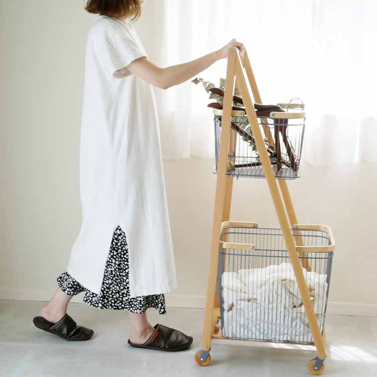 LIV CARRY BASKET WAGON L Gray