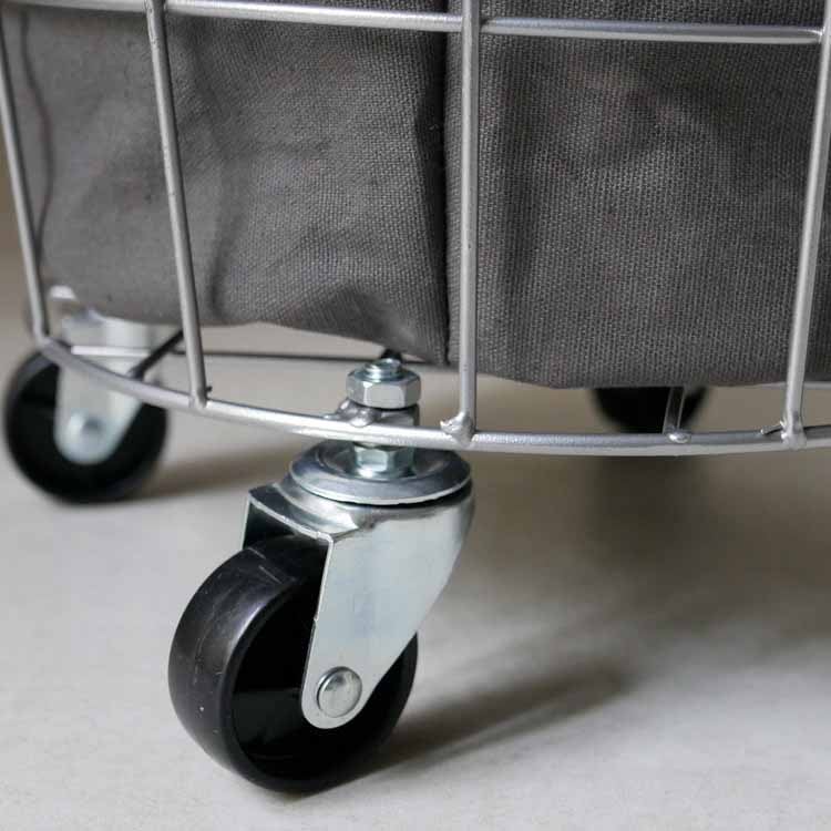ランドリーストレージ ラウンド 33Ｌ グレー