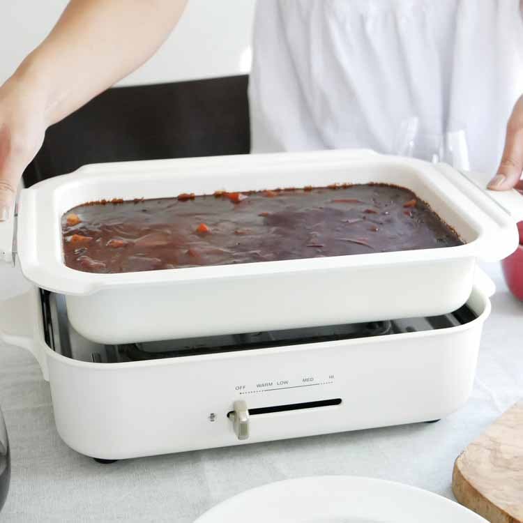 コンパクト ホットプレート用 セラミックコート鍋