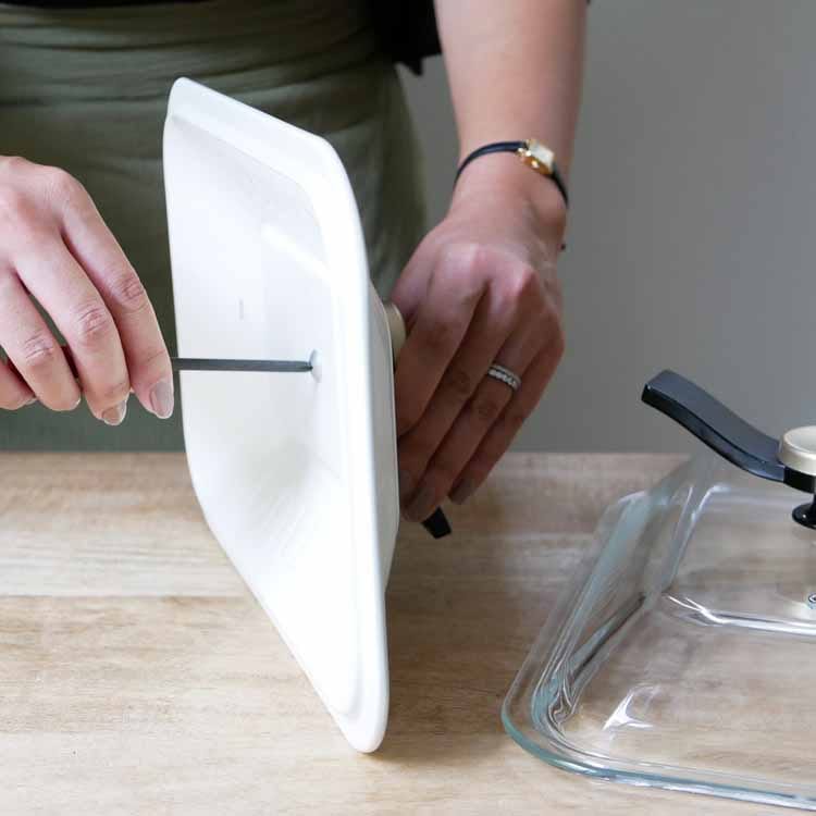 コンパクト ホットプレート用 グラスリッド