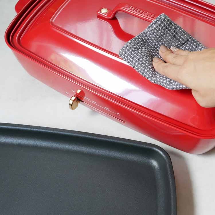 グランデ ホットプレート レッド