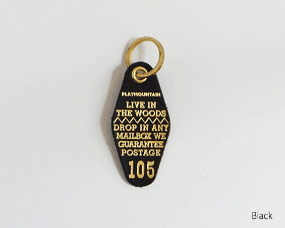 Live In The Woods Key Holder レザーキーホルダー