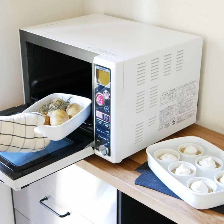 konte 浅型角容器 M リリーホワイト KE-M LW