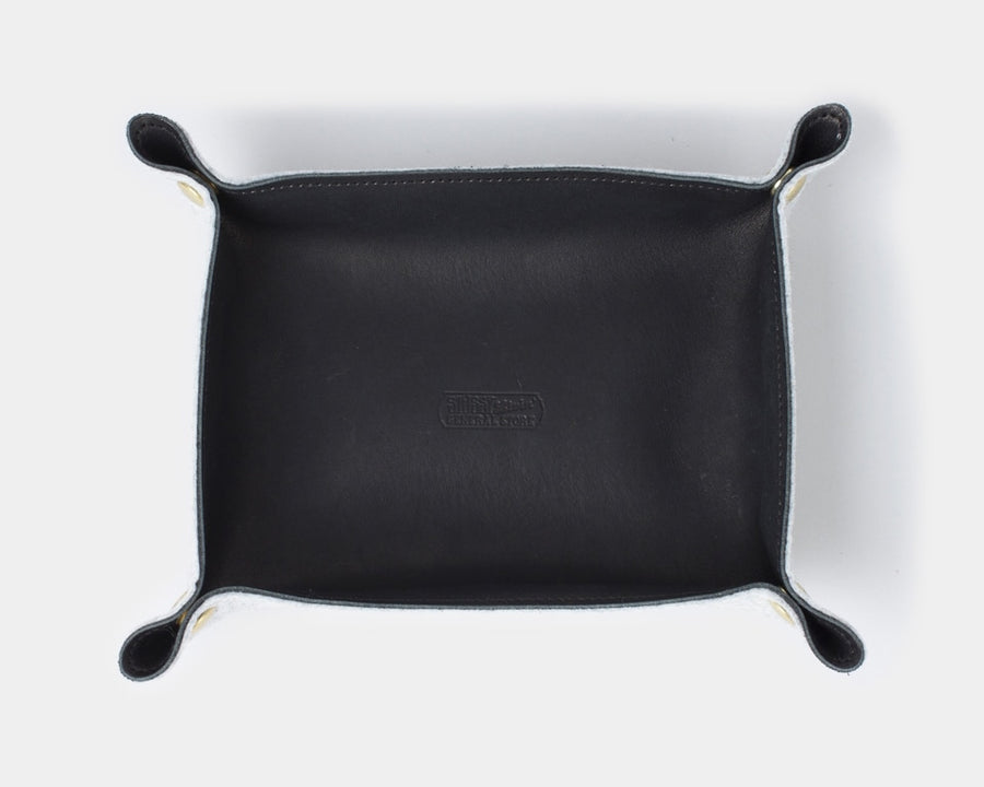 GS Leather &amp; Felt Travel Tray Leather &amp; Felt Travel Tray