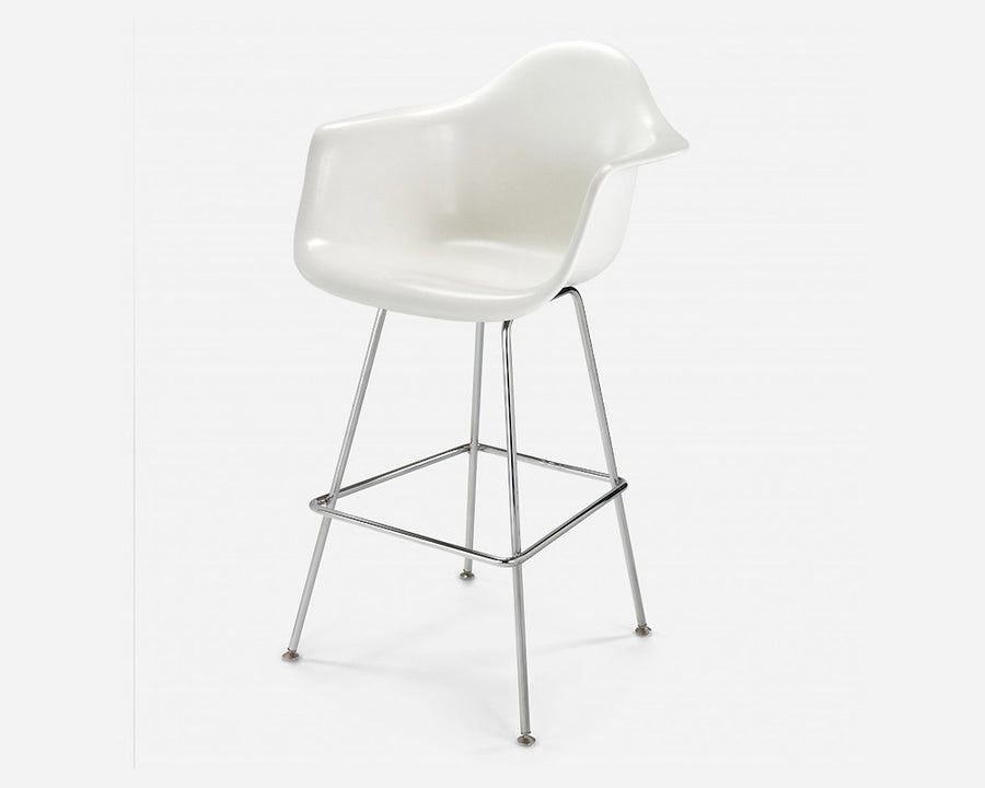 Fiberglass Arm Shell Chair WHITE ホワイト