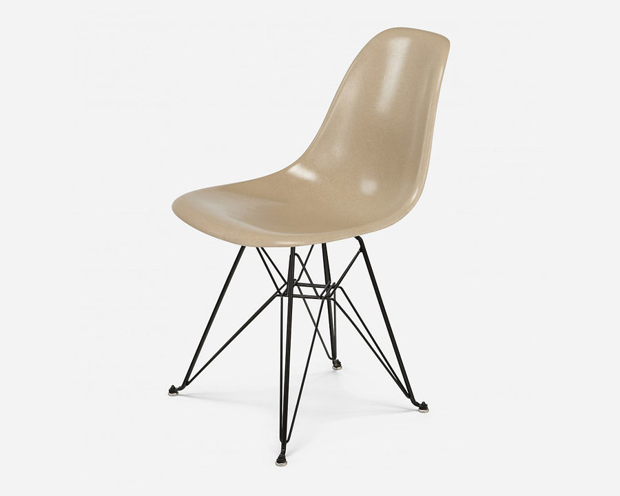Fiberglass Side Shell Chair OATMEAL オートミール