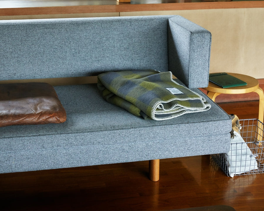 GS Wool Plaid Blanket by Landscape Products