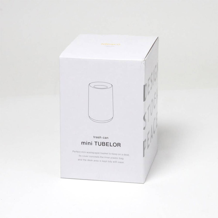 mini TUBELOR 丸型ダストボックス グレー