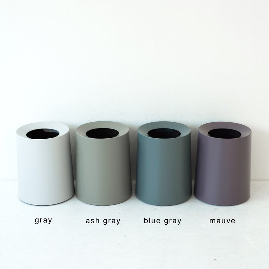 TUBELOR HOMME Round Dustbin, Ash Gray