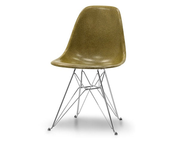 Fiberglass Side Shell Chair OLIVE オリーブ