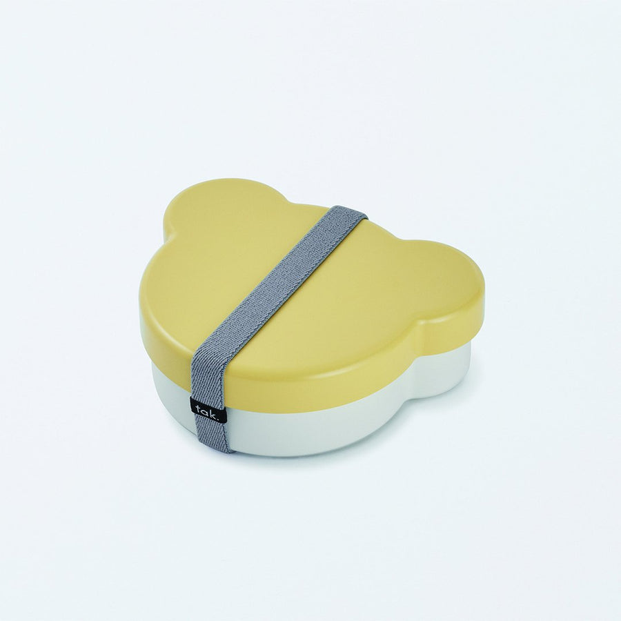 Kids Dish Lunch Box Bear Gray