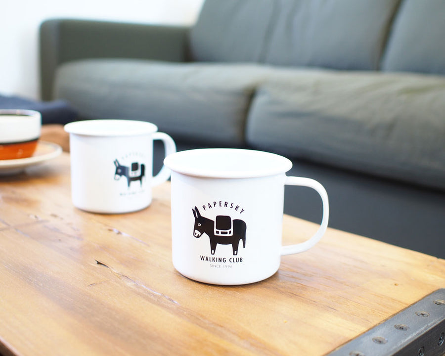 Enamel Donkey Mug ホーローマグ