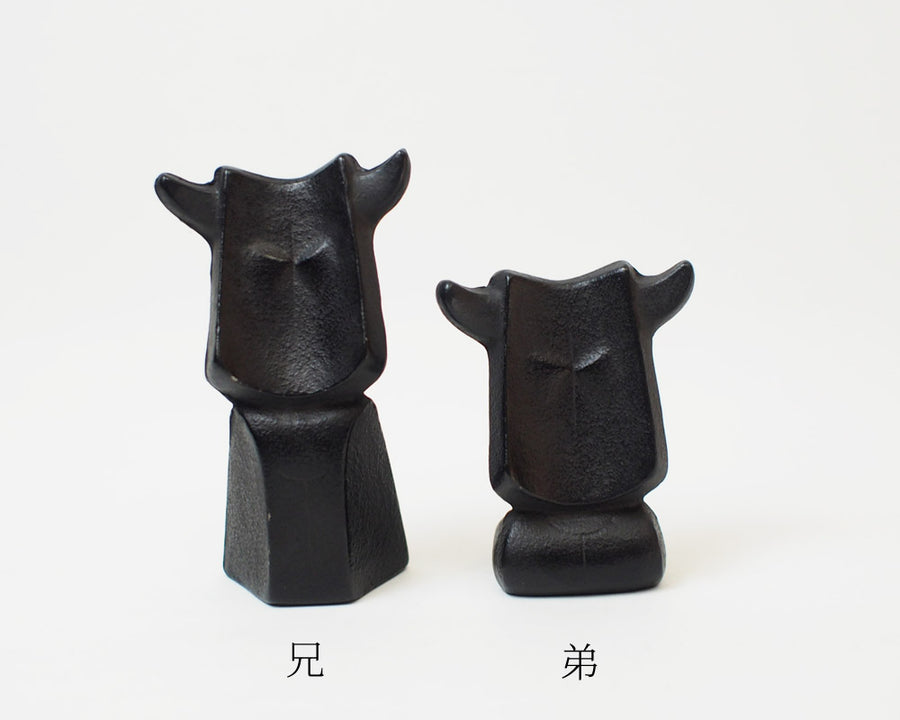 南部鉄器 オーナメント 牛兄弟