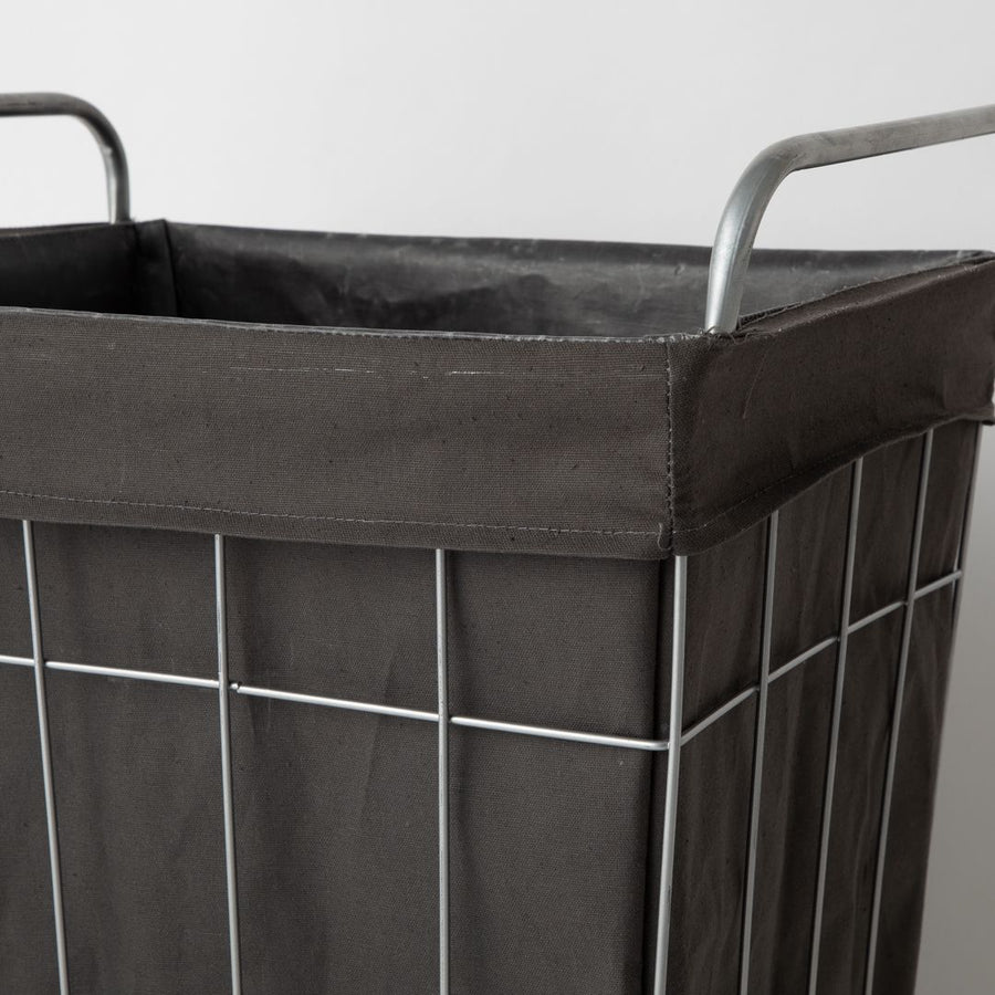 ランドリーストレージ スクエア 45L ダークグレー