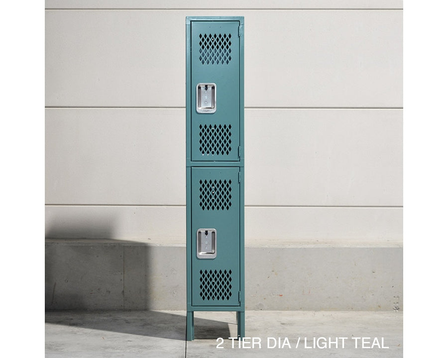18" LYON RECESSED HANDLE LOCKER-2TIER 18インチ リセスハンドルロッカー2ティア