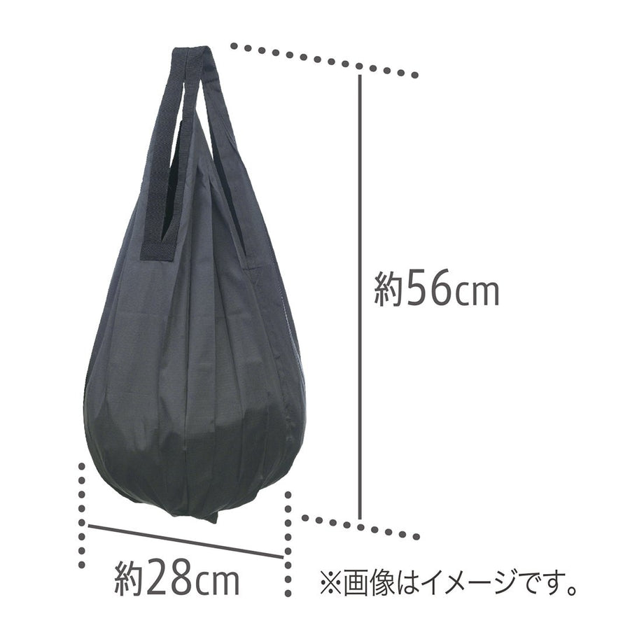 Shupatto コンパクトバッグ Drop ネイビー
