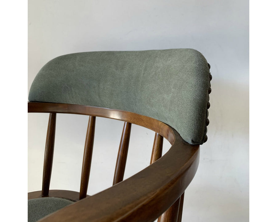 OAKS ARM CHAIR_KHAKI オークスアームチェア カーキ