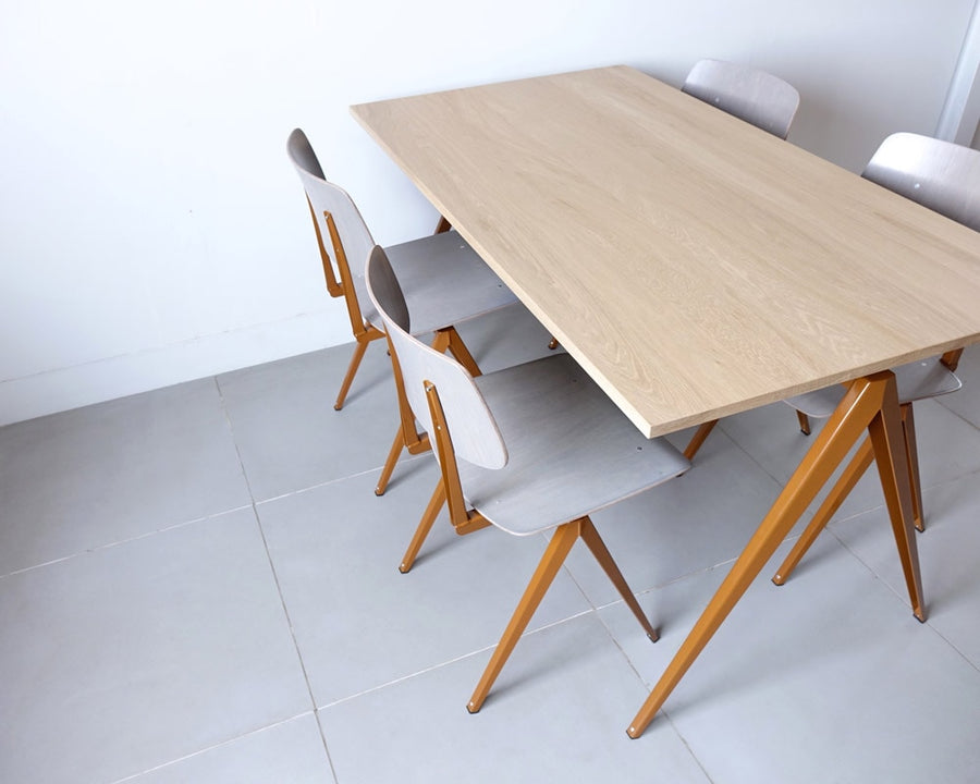 TD.4 Table Oak R.Brown ガルファニタス L オーク ロームブラウン