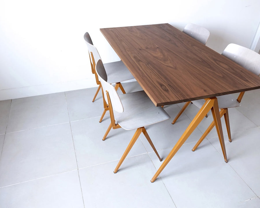 TD.4 Table Walnut R.Brown ガルファニタス L ウォールナット ロームブラウン