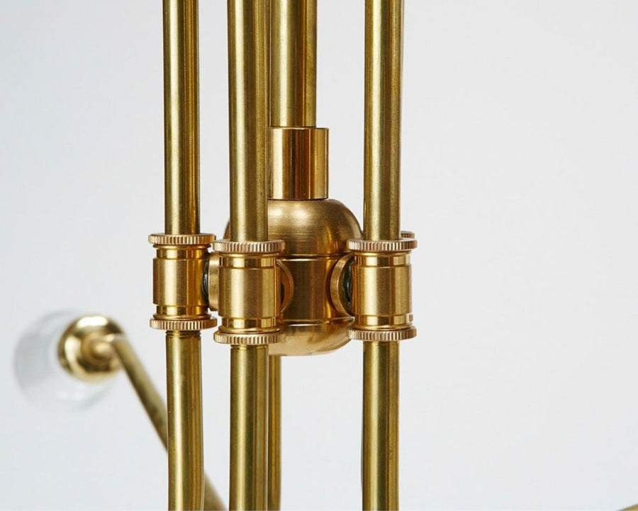 Solid Brass Lamp Long 5ARM Solid Brass Lamp Long 5 Arm