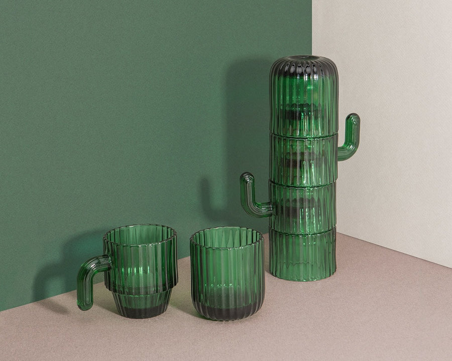 Saguaro Coffee Glass