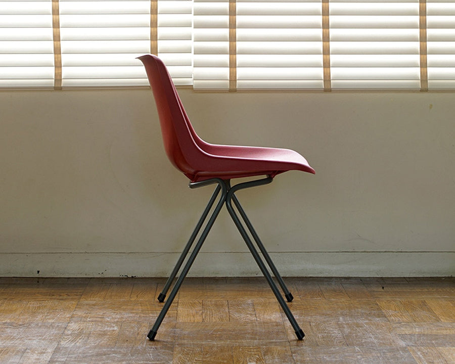 ROBIN DAY POLYSIDE CHAIR Gray Frame
