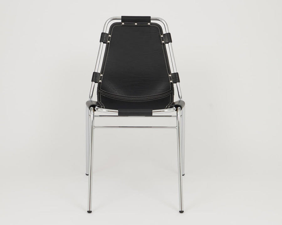 LC-01 Les Arcs Chair Black