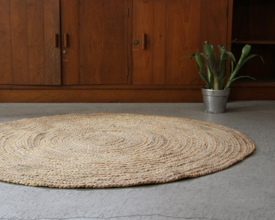 Jute & Cotton Round Rug ジュート&コットン ラウンド ラグ