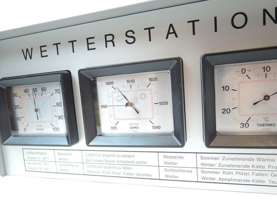 Analog Outdoor Weather Station Thermohygrometer