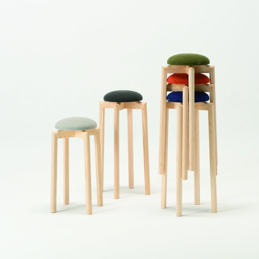 Mushroom Stool M sh600 Charcoal Gray