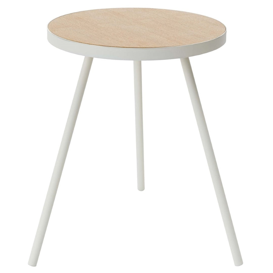 tower round side table