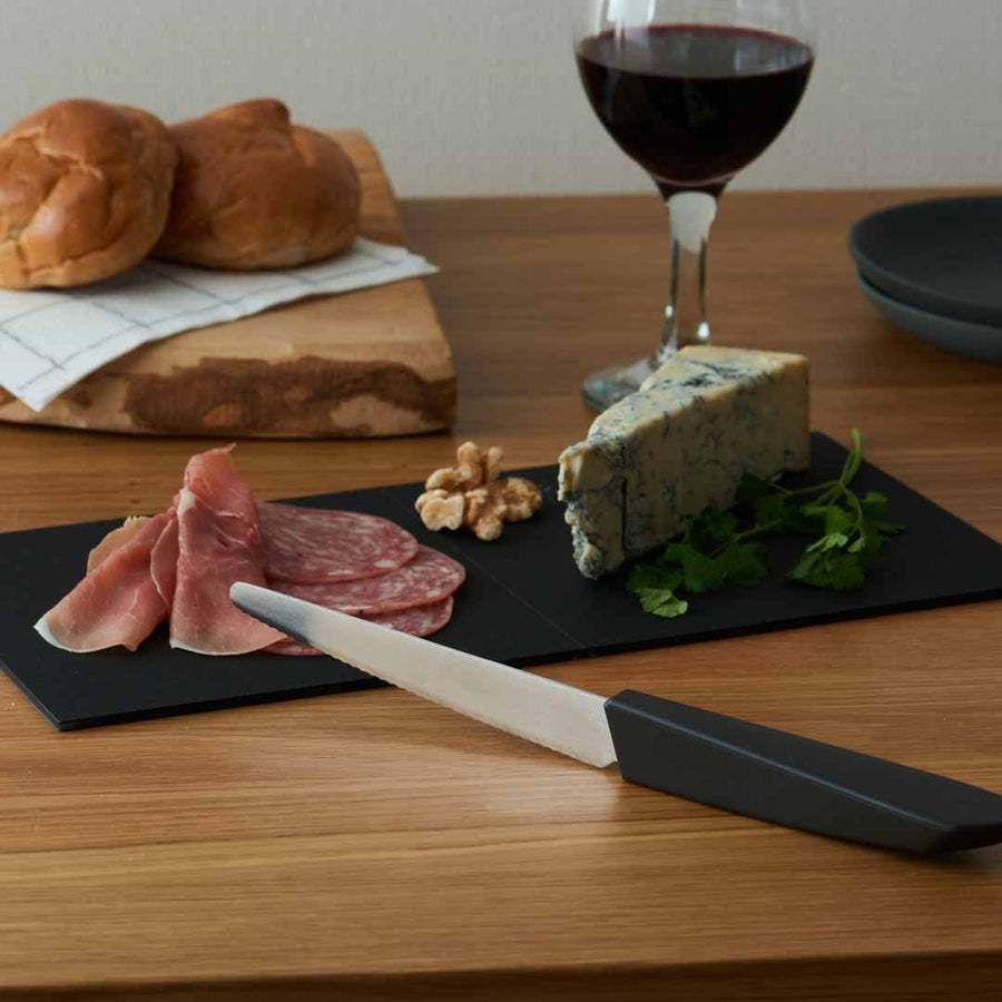 Table Knife Black Cutting Mat SS