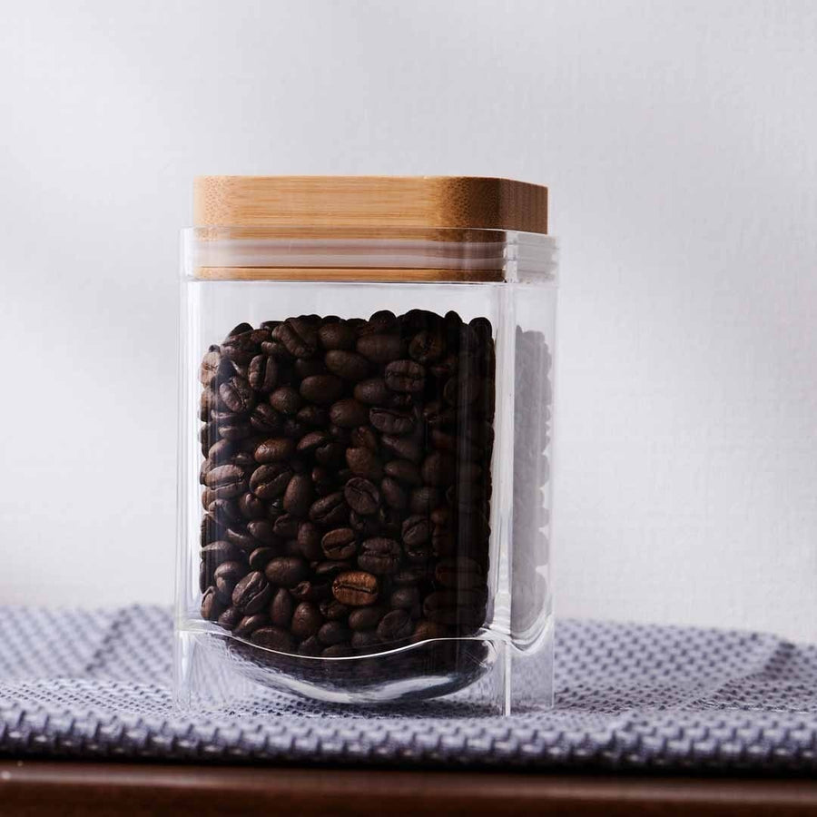 重なるキャニスター バンブー スクエア 500ml