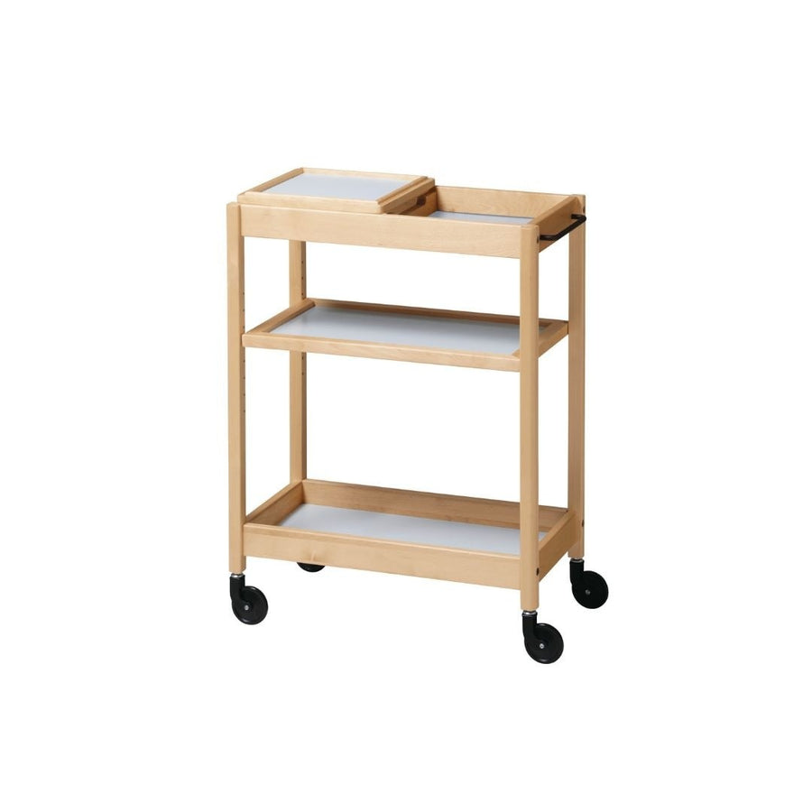 Kitchen cart with tray