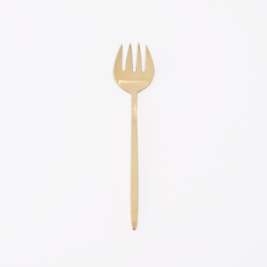 BRASS round fork
