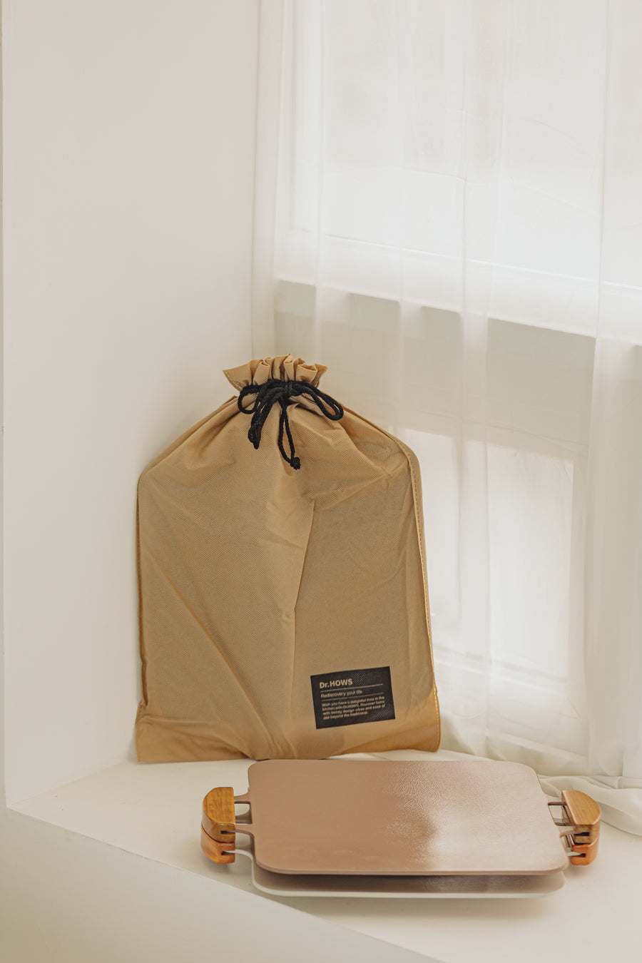 ソリッド グリルパン ホワイト